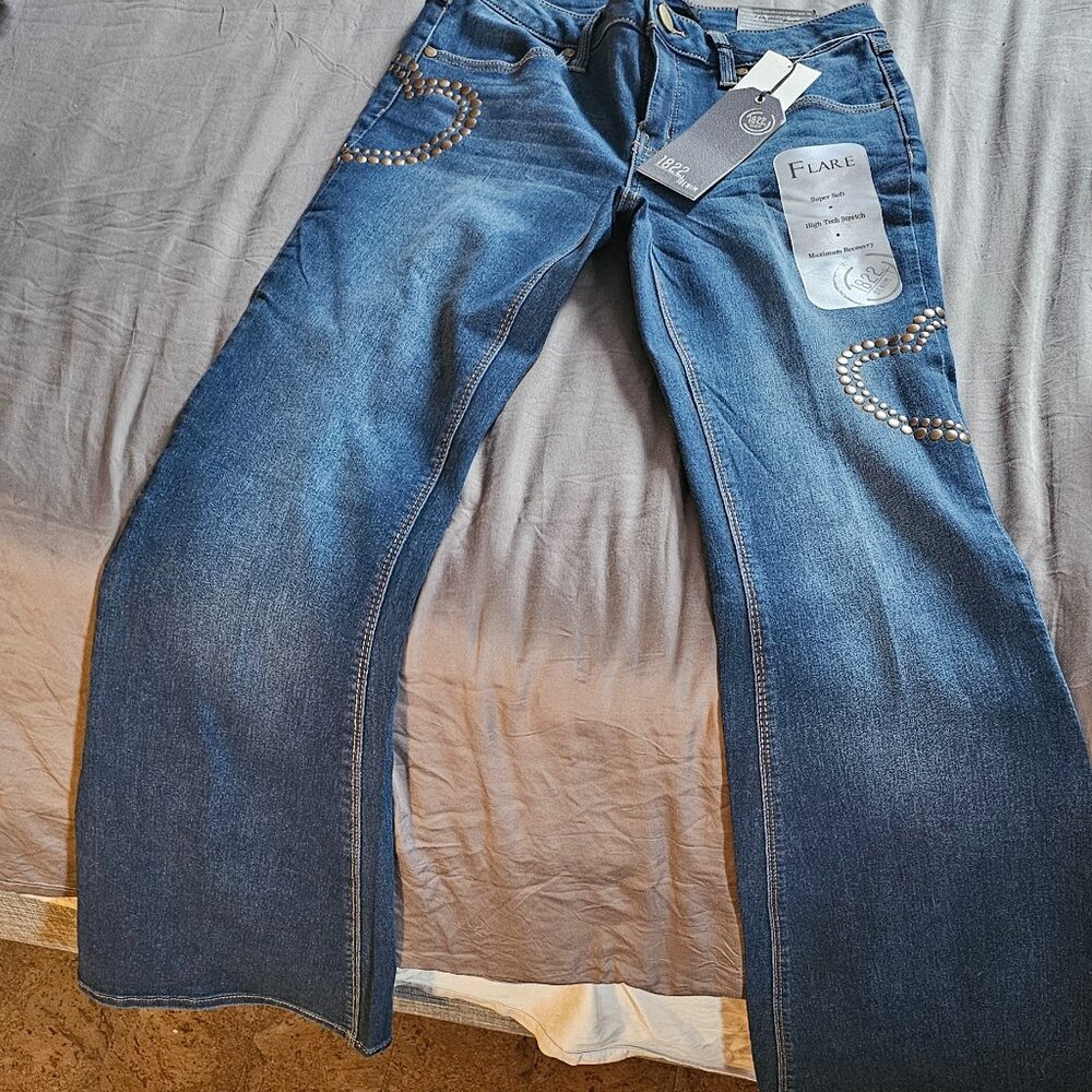 Flare Soft High tech jeans